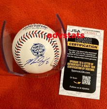 JSA authentic auto'd Texas Rangers MARCUS SEMIEN signed 2024 All Star baseball