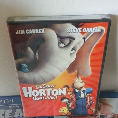 Dr. Seuss Horton Hears a Who! DVD Jim Carrey Steve Carell Audio Commentary