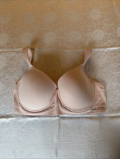 Nautica Intimates Women's Comfort Lightly Lined Logo Baby Pink Bra Plus Size 42D