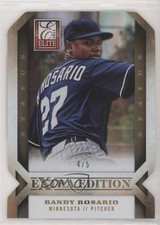 2013 Panini Elite Extra Edition Status Gold Die-Cut 4/5 Randy Rosario #83 r7d