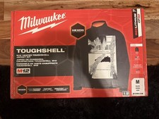 Milwaukee M12 Toughshell Heated Jacket Kit Gray Mens L Polyester M100G-21L