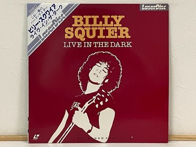 Billy Squier Live in the Dark 1982 Laserdisc LD Japan MP118-15EM mit Obi & In...