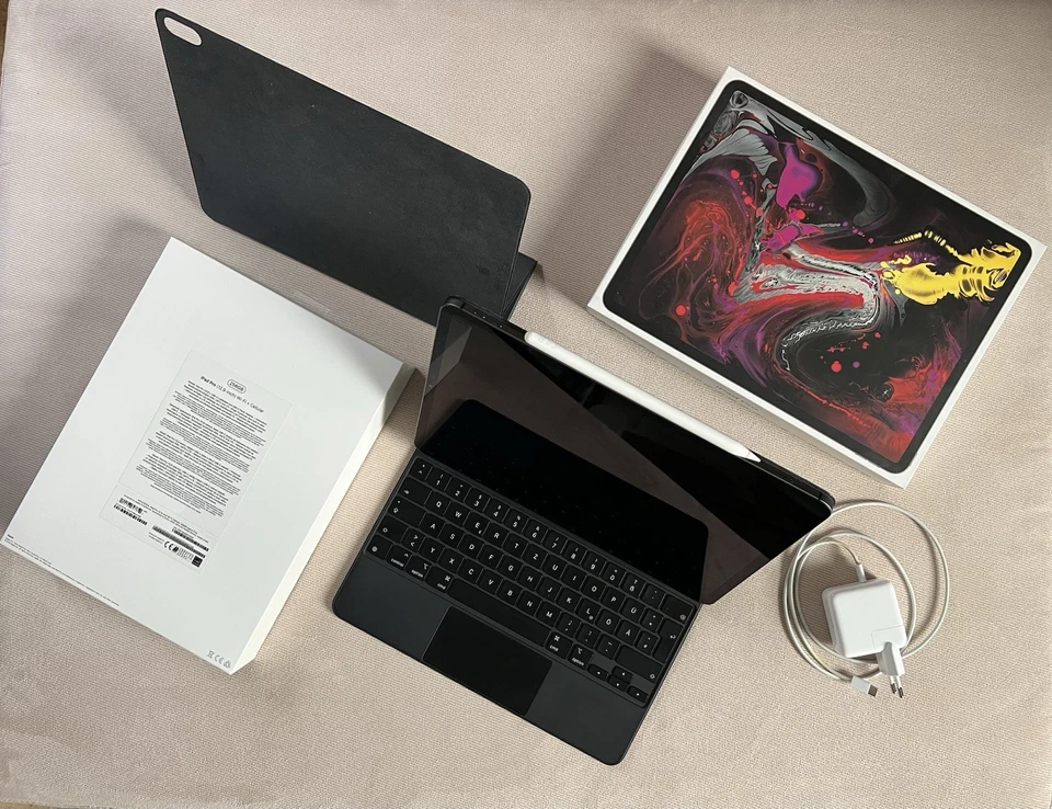 iPad Pro 12,9" (3. Gen.) 256GB LTE/Cellular + Magic Keyboard + Pencil 2 + OVP