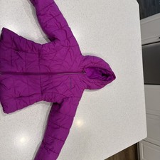 Columbia Jacket Girls X/s Pink Hooded Puffer Insulated Winter Snow