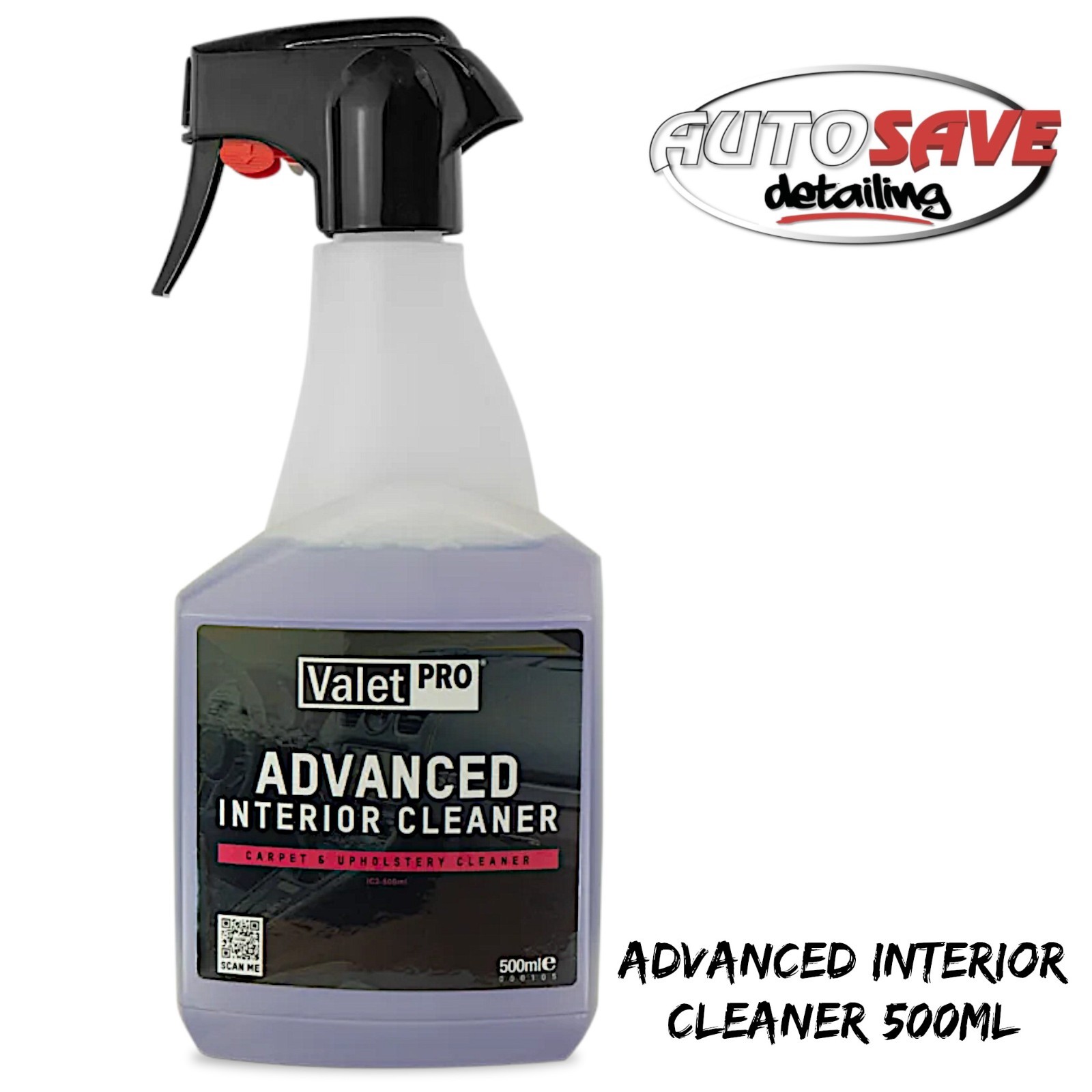 ValetPRO - Advanced Interior Cleaner |500ml |Eco-Friendly |pH Neutral |Fast