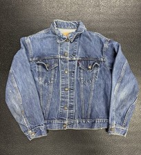 Vintage 70  s Levis 70505-0217 Type III Denim Trucker Jacket Size 42 Made In USA