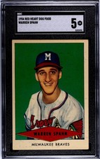 1954 Red Heart Baseball Cards 41