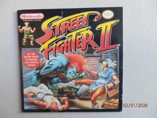 Nintendo Magazine System Street Fighter II Arcade Music CD