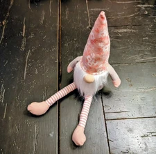 Spring Mini Gnome Plush Toy Collection Pink Floral Gift Stocking Stuffer 16"