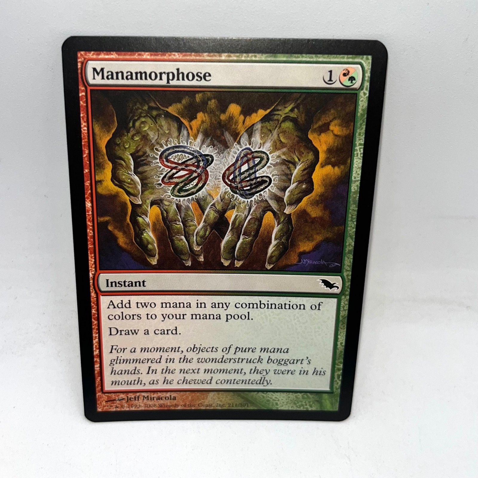 Manamorphose 211 Common Shadowmoor Magic: The Gathering Lightly Played