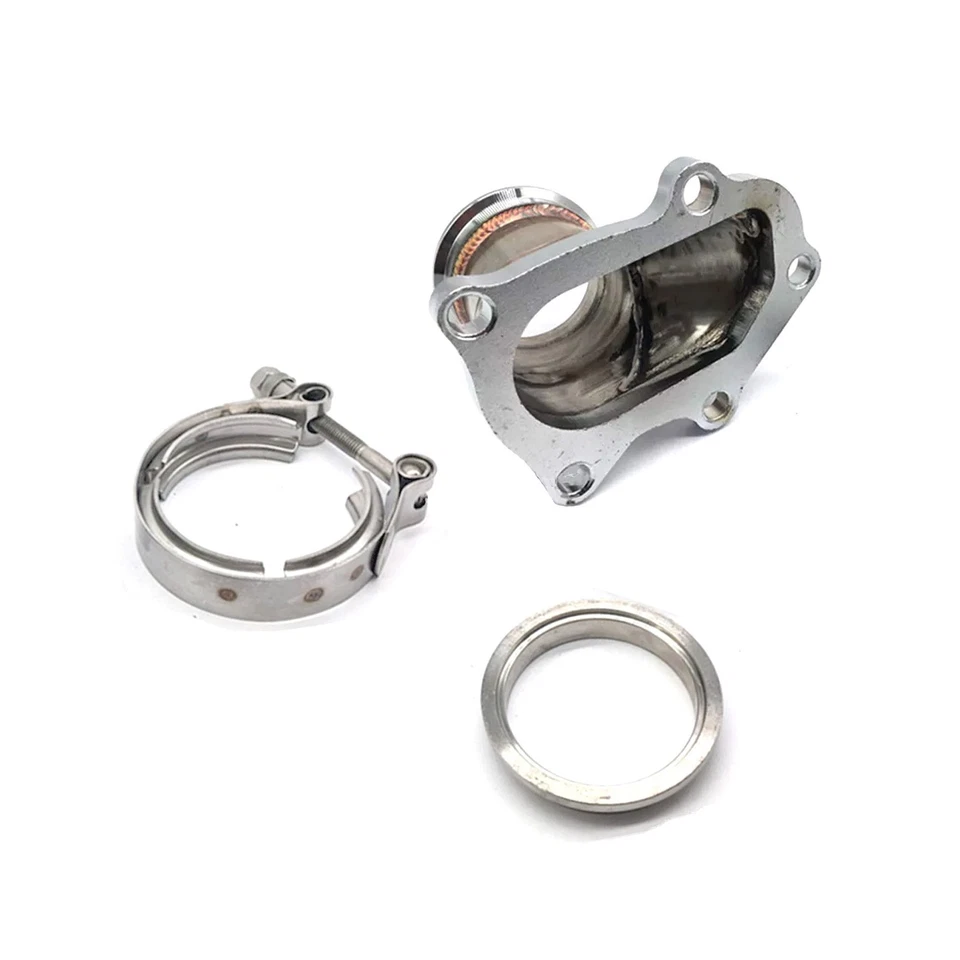 Brida de salida a abrazadera de banda en V de 2,5" para Subaru Forester XT Impreza WRX 2,0 L 2,5 L Foto 2 de 4