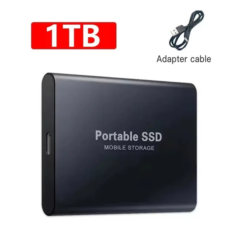 16TB External SSD USB 3.2 Type-C Portable Solid State Drive for PC Mac ...