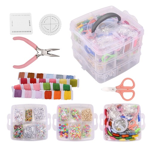 ARTESTAR 4200+ Pièces Perles Plate 6 pour Bracelet, Heishi en Argile