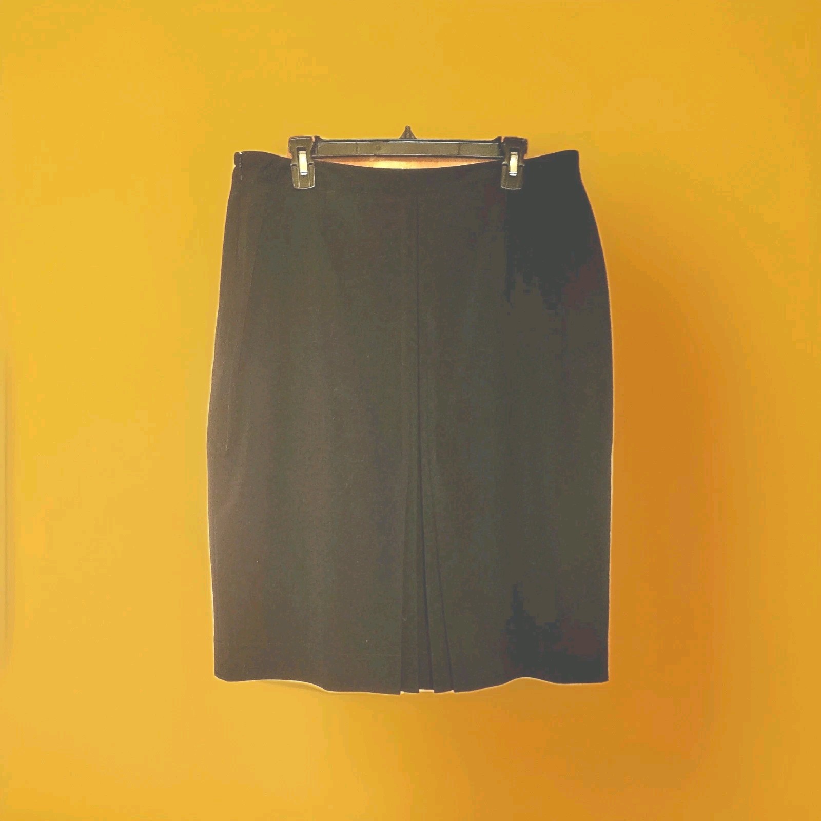 Apostrophe Essentials Black Lined Straight Skirt … - image 1