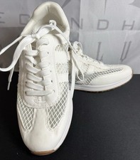 Dolce Vita White Mesh Sneakers Women s Size 9.5