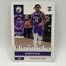 2021-22 Panini Chronicles Davion Mitchell RC #42 SAC