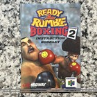 n64 nintendo 64 manual  lot : Super Mario 64, NHL 99, Ready 2 Rumble, Extreme-G — photo 3