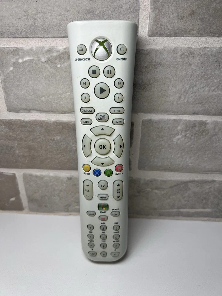 MICROSOFT Media Remote Control For XBox 360 Slim & Elite - White - Image 2 of 4