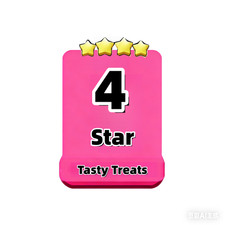 Tasty Treats -4 4 Starsmonopolygo Monopoly Stickerset20-3