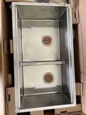 KOHLER Strive K-33664-PC-NA 32  Workstation Double Bowl Kitchen Sink