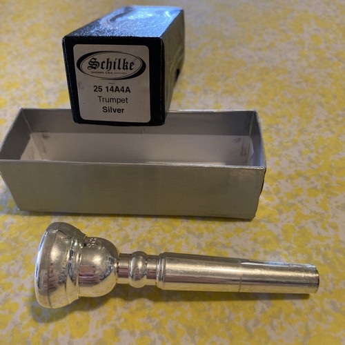 Schilke 25 14A4A Trumpet Mouthpiece Silver-box - Picture 2 of 14