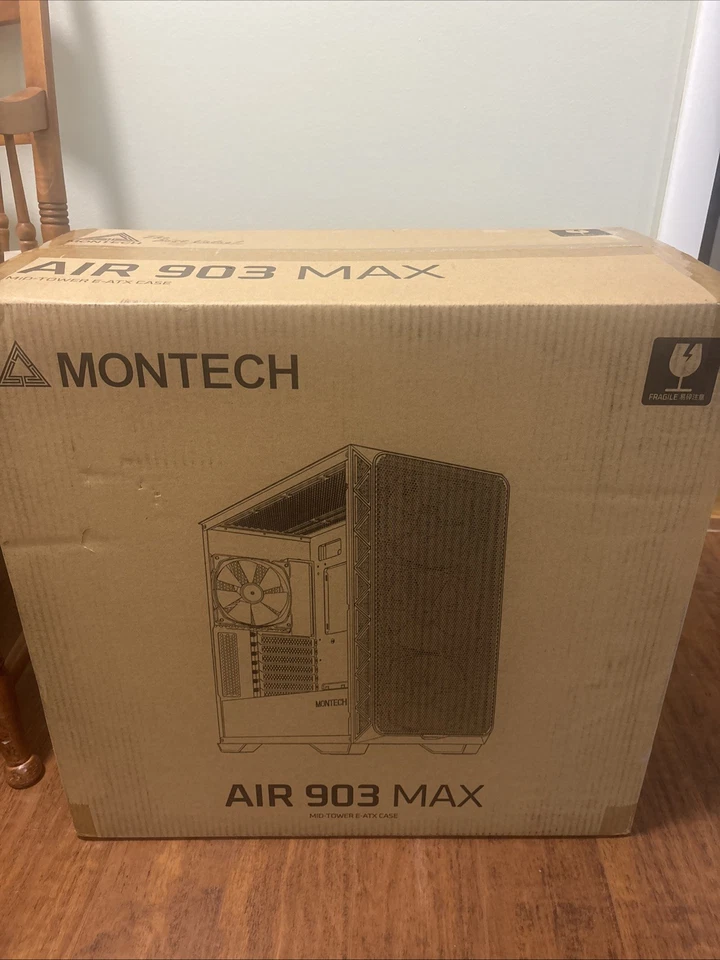 Montech Air 903 Max E-ATX Mid Tower Case White NEW NEVER OPENED BOX - Image 3 of 3