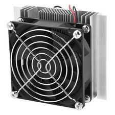 12V Semiconductor Refrigeration Thermoelectric Peltier Cold Plate Cooler W/ Fan