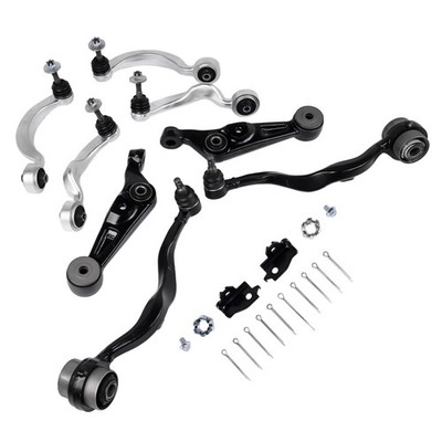 8P Front Upper & Lower Control Arms Ball Joint Kit for Lexus LS460