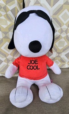 RARE PEANUTS SNOOPY BIG JOE COOL Plush doll. Just Play. 75 Years
