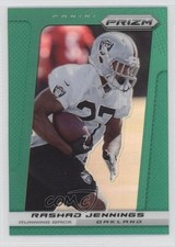 2013 Panini Prizm Retail Green Prizm Rashad Jennings #95 0a1