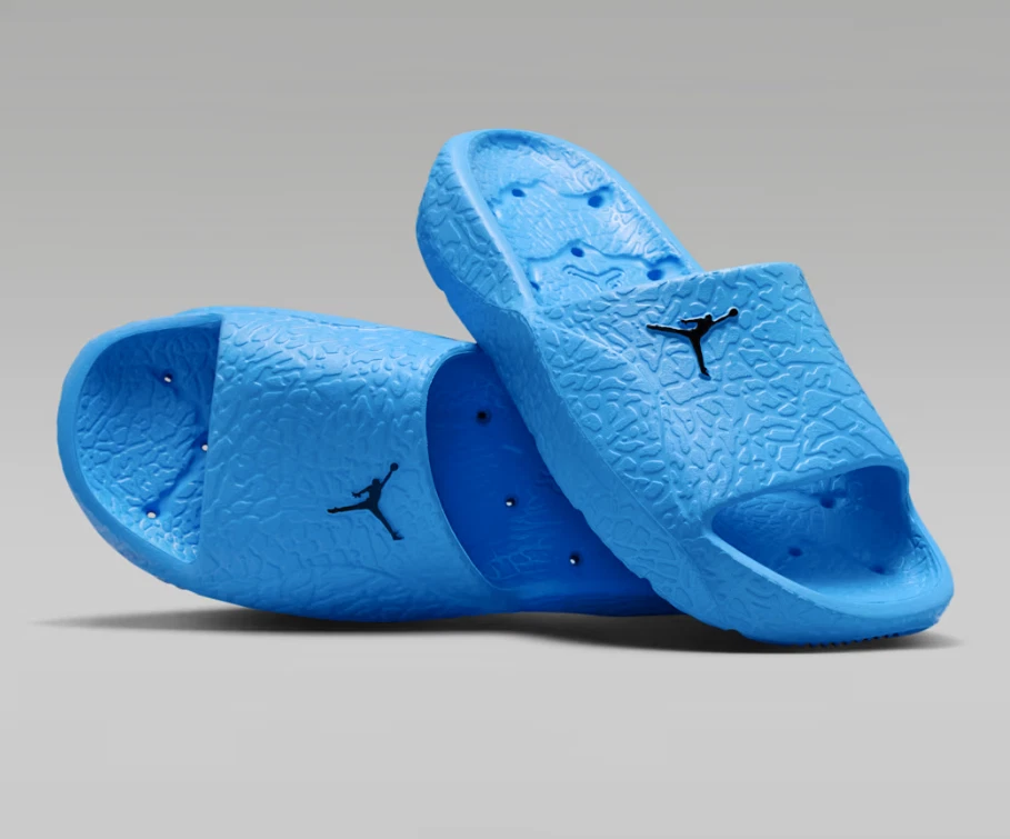 NIB Jordan Franchise Shower Slides, Sandal, BLUE