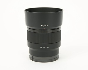 Sony FE 50mm f/1.8 Full-Frame Lightweight Normal-Length Prime Lens - SEL50F18F