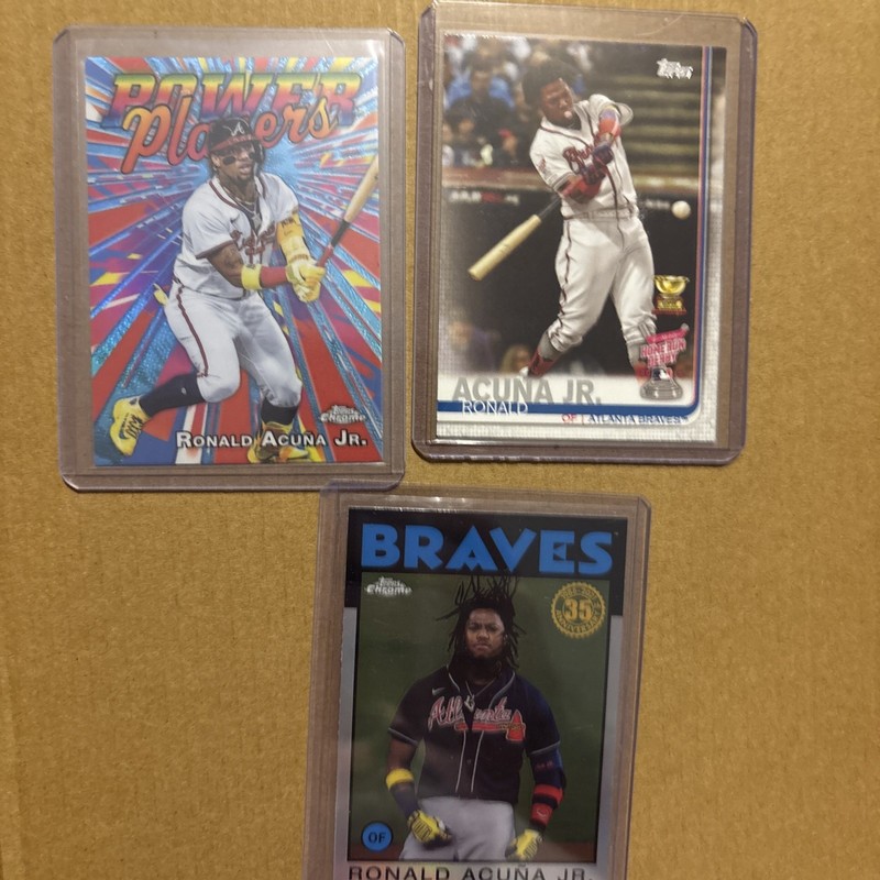 Acuna Jr Card Lot