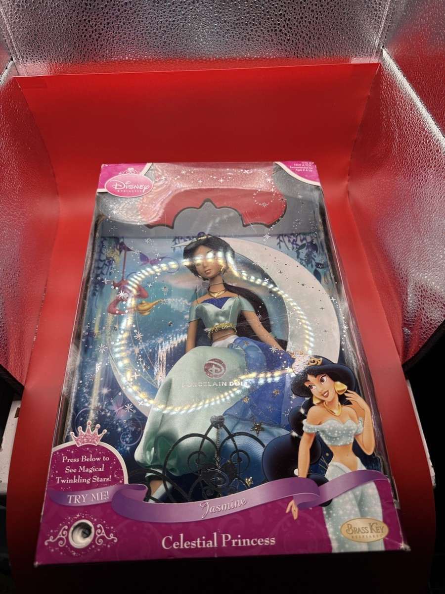 Disney Brass Key Brand NEW Jasmine Celestial Princess Porcelain