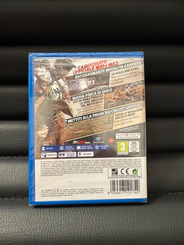 MXGP The Official Motocross PSVITA New Sealed Italian PAL ITA PlayStation image 2