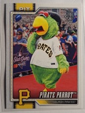 2026 Topps Series 1 Celebration - Pirate Parrot #M-17 Pittsburgh Pirates Mascot