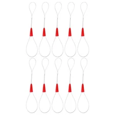 10 Pcs Fish Tape Fastener Tools Universal Wire Lead Threading Device