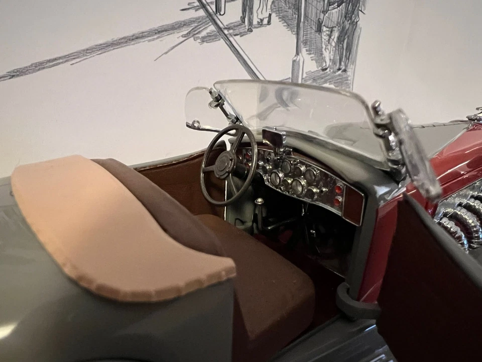 The Danbury Mint Düsenberg SSJ 1935 1:24 inkl. OVP - Bild 4 von 4