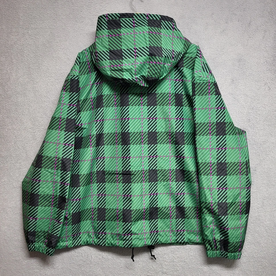 The North Face Jacket Men's 2XL XXL M66 Utility Plaid Rain Parka - Image 2 of 4