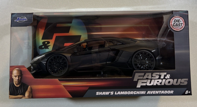 NEW 2026 Jada Fast and Furious SHAW's LAMBORGHINI AVENTADOR 1/24