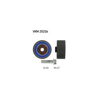 Umlenk-/FüHrungsrolle, Zahnriemen SKF VKM 25216 FüR Honda Opel Vauxhall