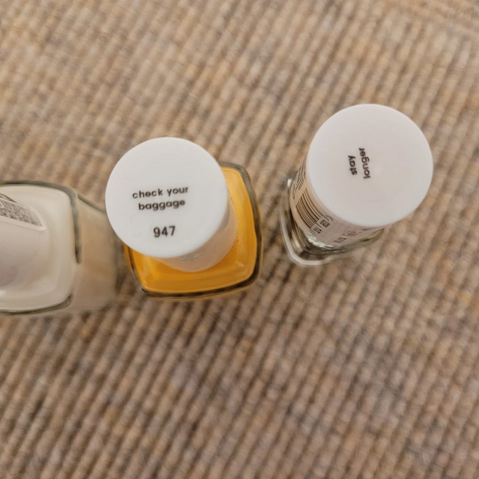 4x Nagellack von Essie NEU Set Gelb Blau Weiß - Bild 4 von 4