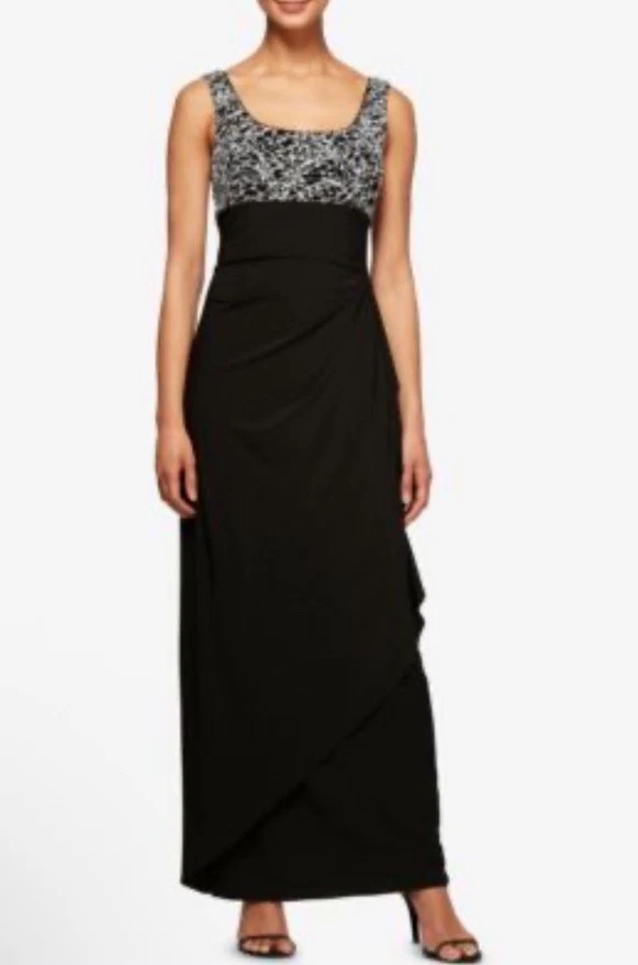 slim fit dress slacks Mia Black Maxi Dress With Sash – Club L London