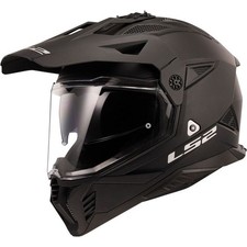 LS2 Pioneer 2 MX702 Matt Black Motorcycle Motorbike Off Road Helmet