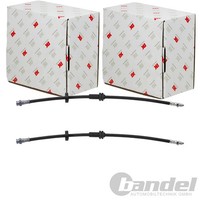 2X NK BremsschlÄUche Vorne Passend FÜR CitroËN Jumper Fiat Ducato Opel Movano