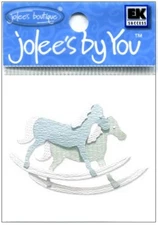 Rocking Horses, scrapbook 3D embellishment - Jolee's by You GA036