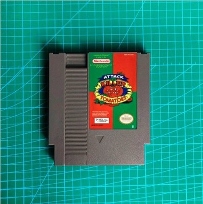 Attack of the Killer Tomatoes ROM Video Game Card for NES