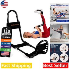 User-Friendly Hamstring Stretcher Leg Hip Back Stretcher Patented Pain Relief
