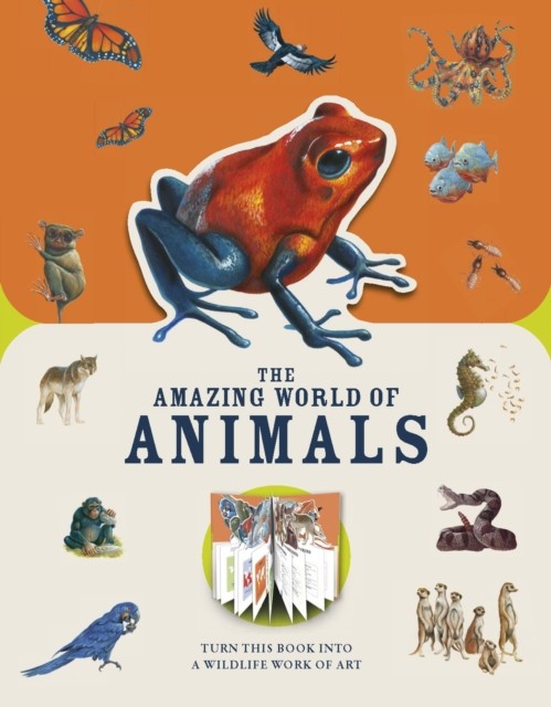 Paperscapes: The Amazing World of Animals by Moira Butterfield (Hardback Book)
