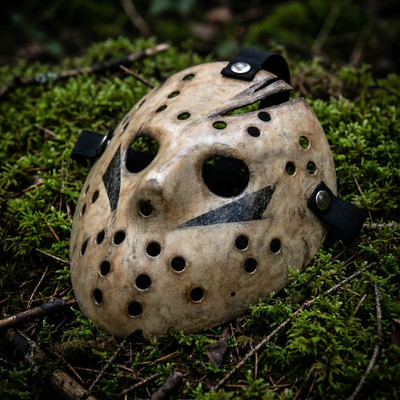 Jason Voorhees Hockey Mask Roy Burns Part 5 Friday the 13th Halloween Cosplay